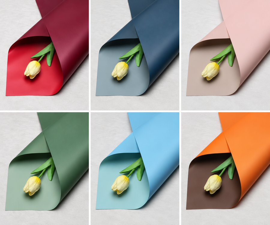 Cello 2 tone Coloured wrapping paper