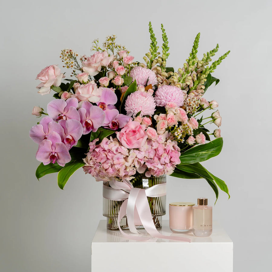 Blush & Bloom (Vase Included)