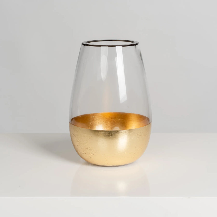 Gold Belly vase