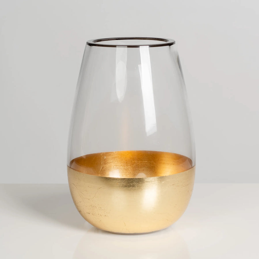 Gold Belly vase