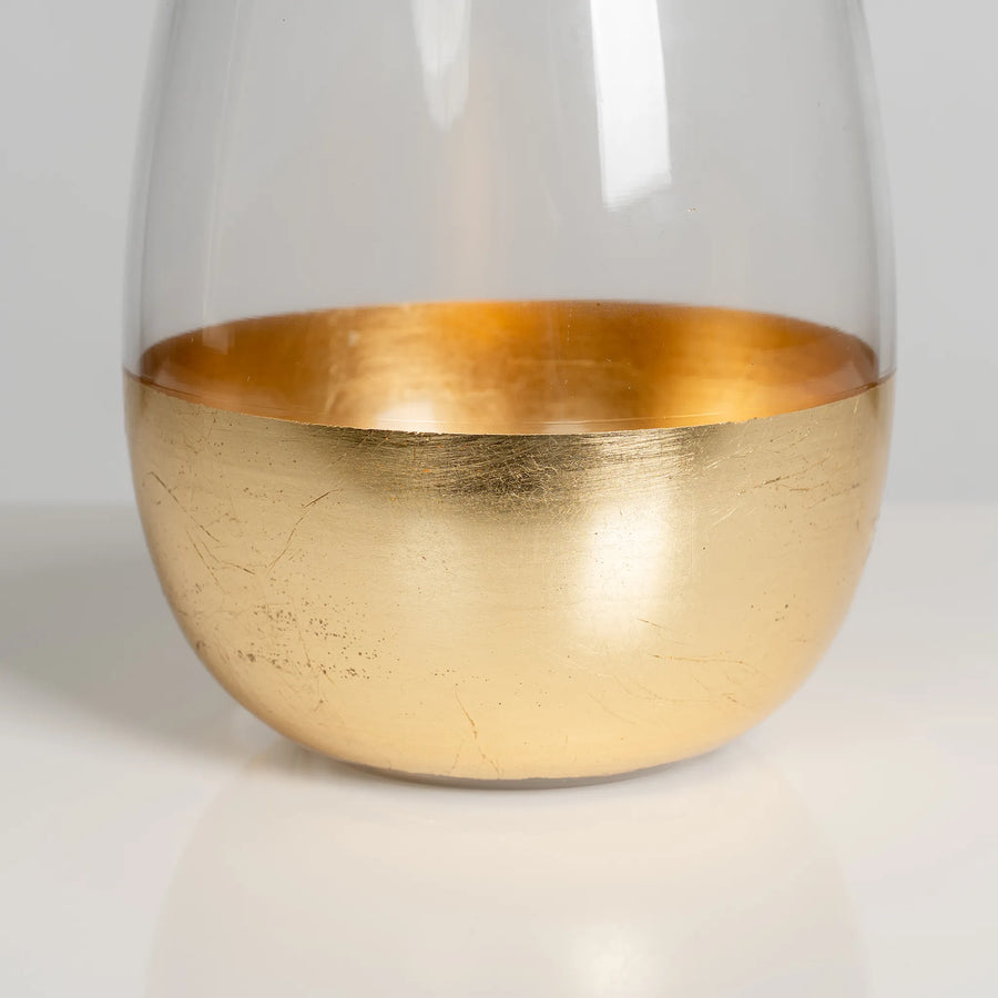 Gold Belly vase