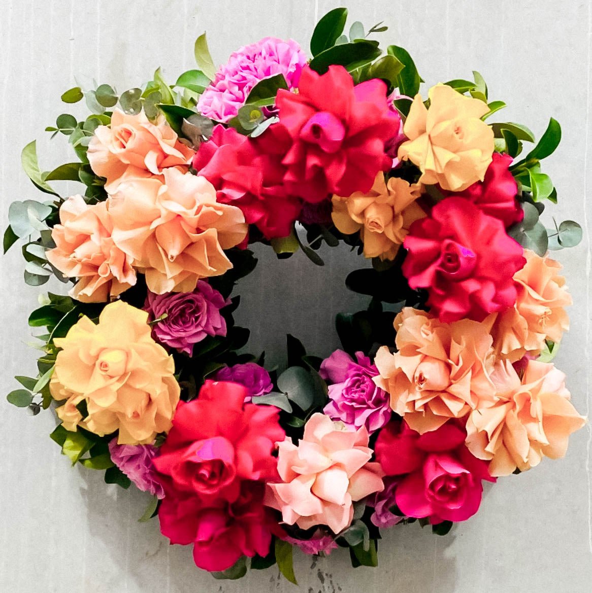 Flower wreath shop