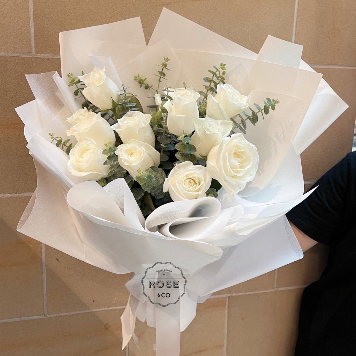 Pink Rose Bouquet - ROSE & CO