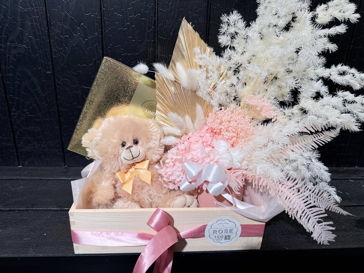 Preserved Flower Hamper - ROSE &amp; CO