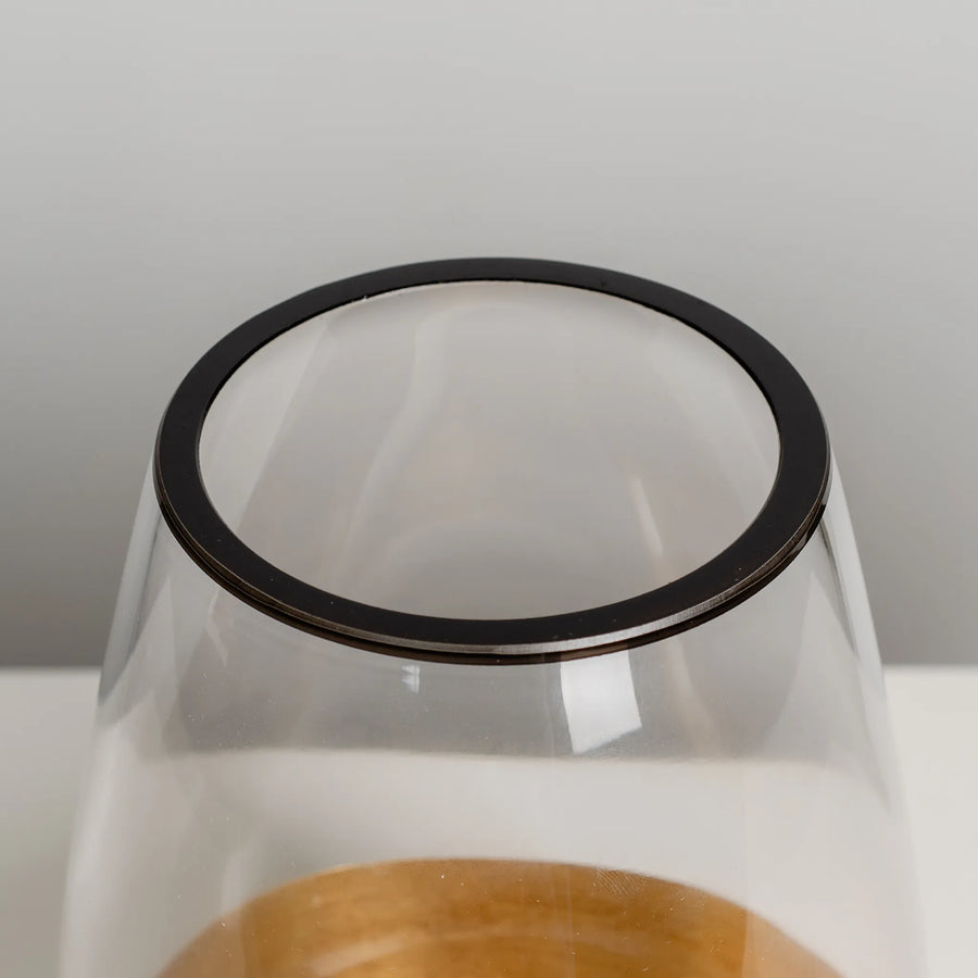 Gold Belly vase