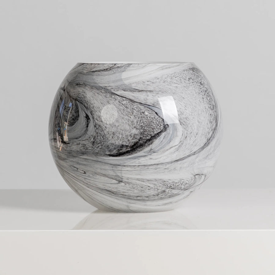 Marble fish bowl