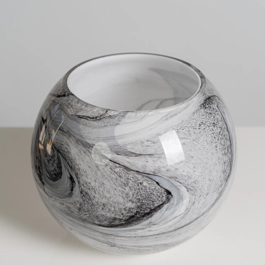 Marble fish bowl