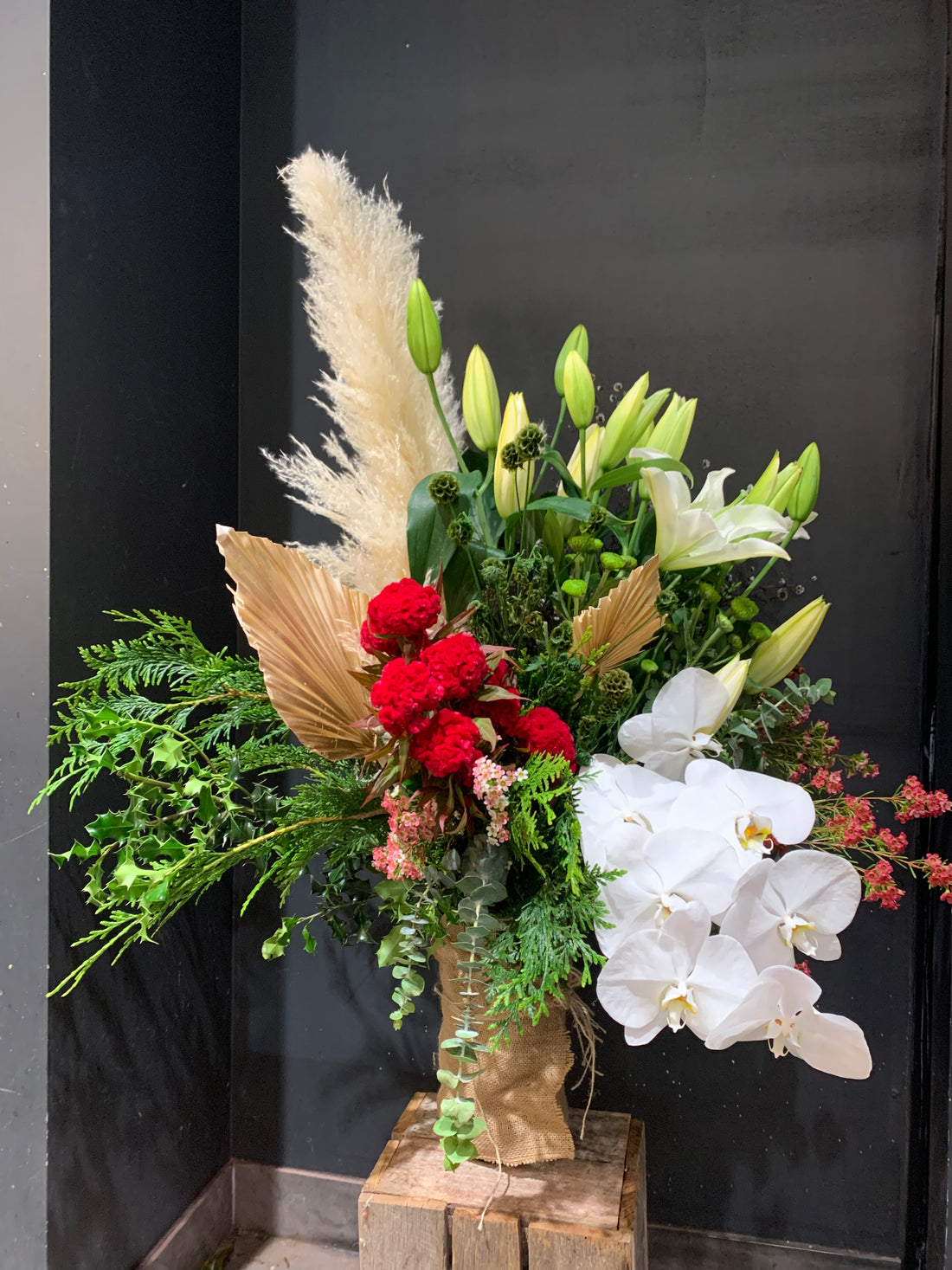 Festive Christmas (inc Vase)