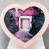 Heart Box with preserved flowers and Candle - ROSE & CO