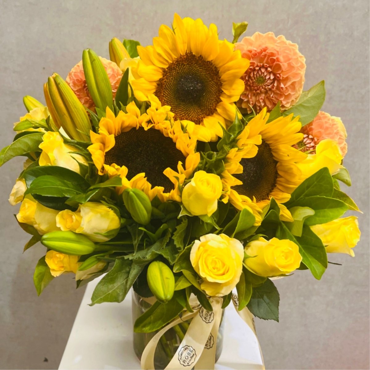 Ray of Sunshine (inc Vase) - ROSE &amp; CO